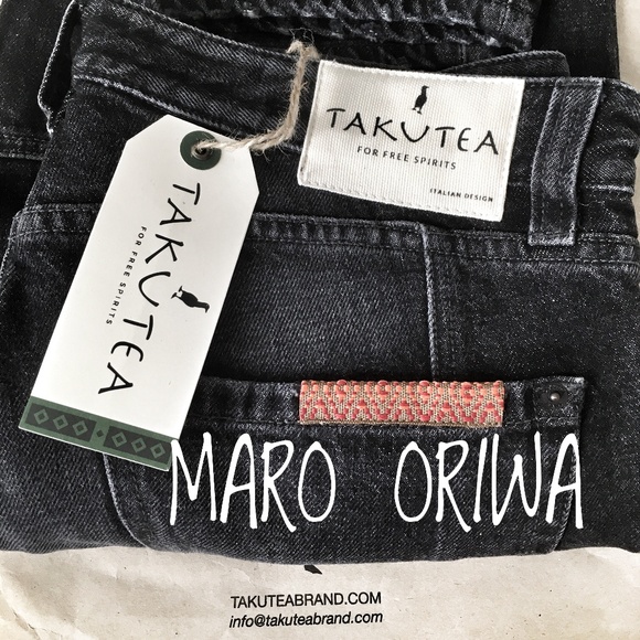 ☑️ITALIAN  Designer Jeans Distressed Maro Oriwa - Picture 12 of 17